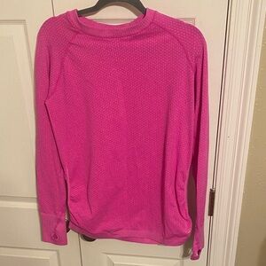 Be Inspired Fuchsia Long Sleeve Top